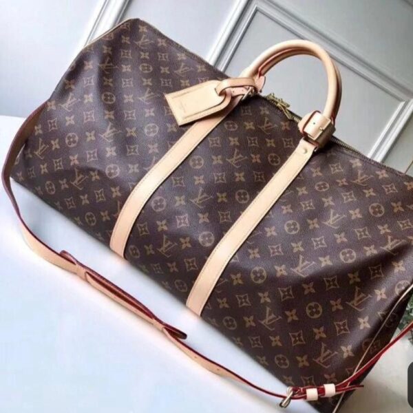 1st copy louis vuitton coffee mono duffle bag 13851297153090 4e562eac - TheLuxuryTag