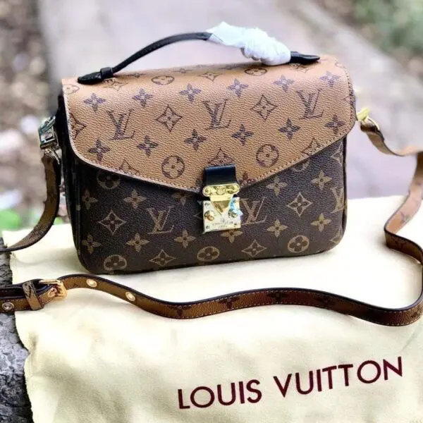 Buy Louis Vuitton Pochette Metis Brown Monogram Sling Bag - Online