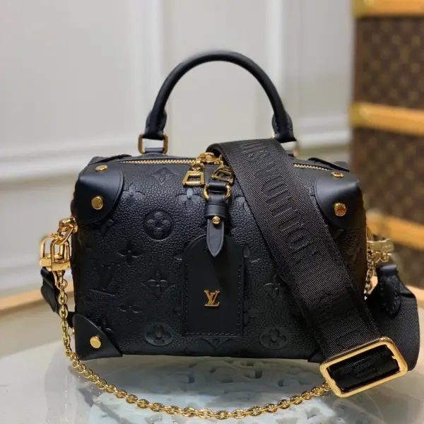 IMG_20210917_220339_839 Louis Vuitton Black Petite Malle Souple Bag (With Box)