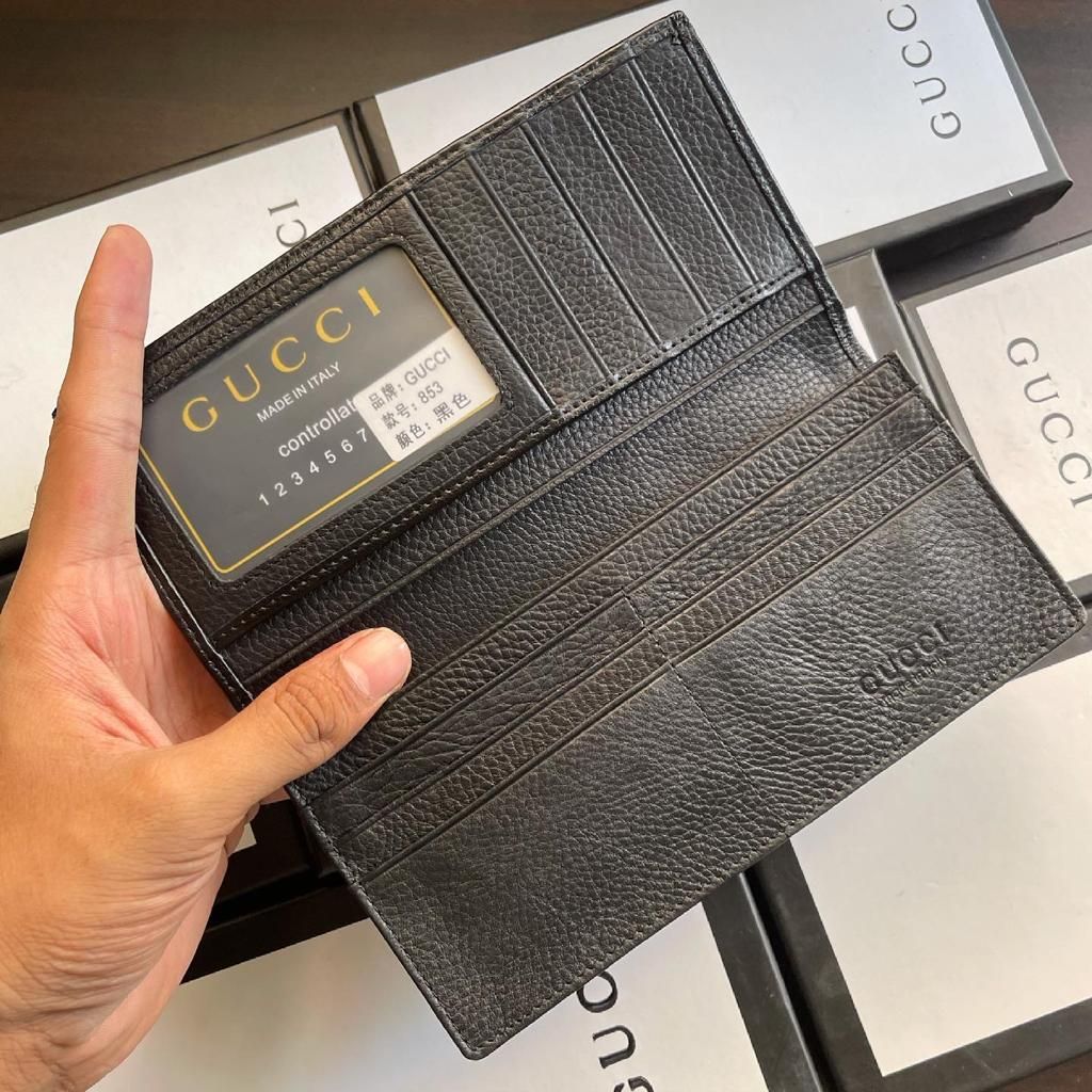 WhatsApp-Image-2021-06-25-at-19.37.16-3724700d (3) Gucci Zinc Hole Leather Black Color Long Wallet