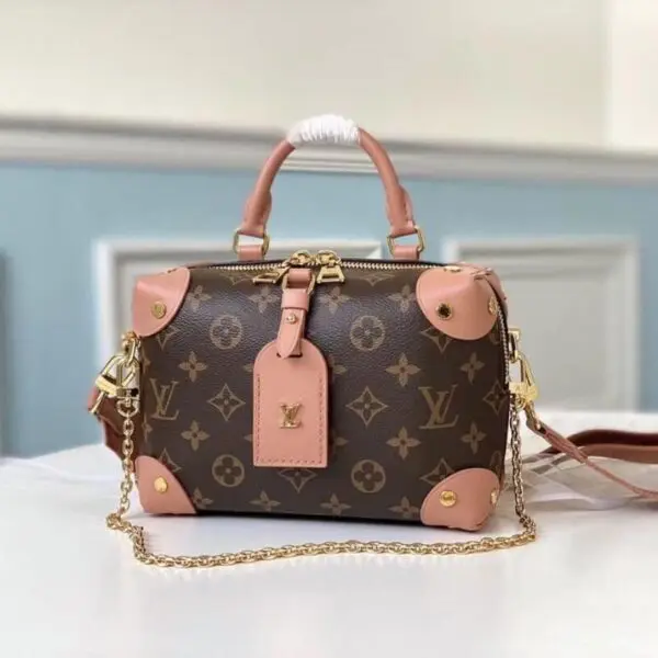 Buy Louis Vuitton Pink Petite Malle Souple Bag (With Box) - Online