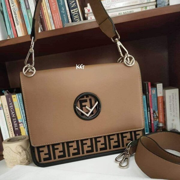 1st copy fendi kan i basic tan color hand bag 13739469078594 bf987668 - TheLuxuryTag