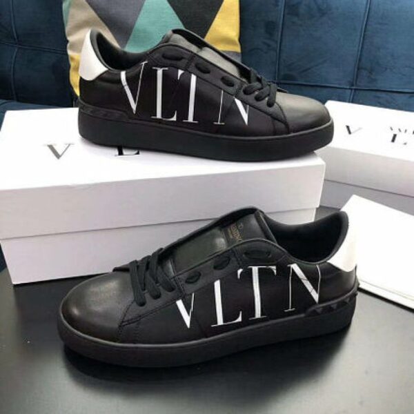 Buy Valentino Rockstud VLTN Black Premium Quality Sneaker Women’s ...