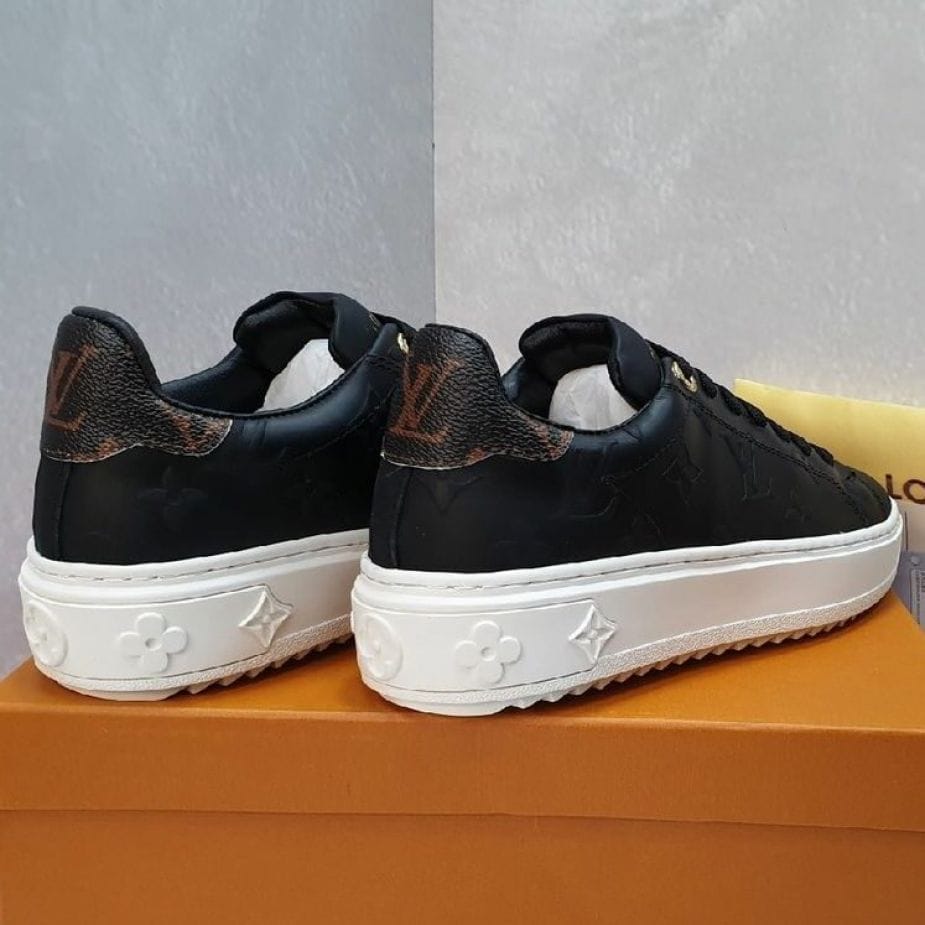 WhatsApp-Image-2021-06-30-at-18.09.23-2-e1625115205758-ced6f0ce Louis Vuitton Black Embossed Time Out Monogram Premium Quality Sneaker Women’s Casual Shoes