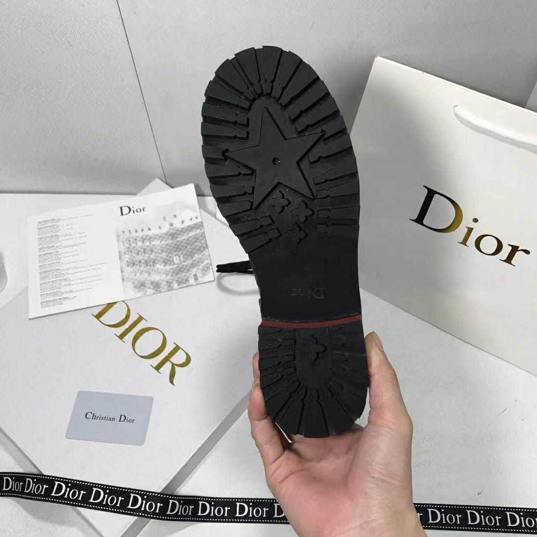 Christian Dior Black Classic Boots