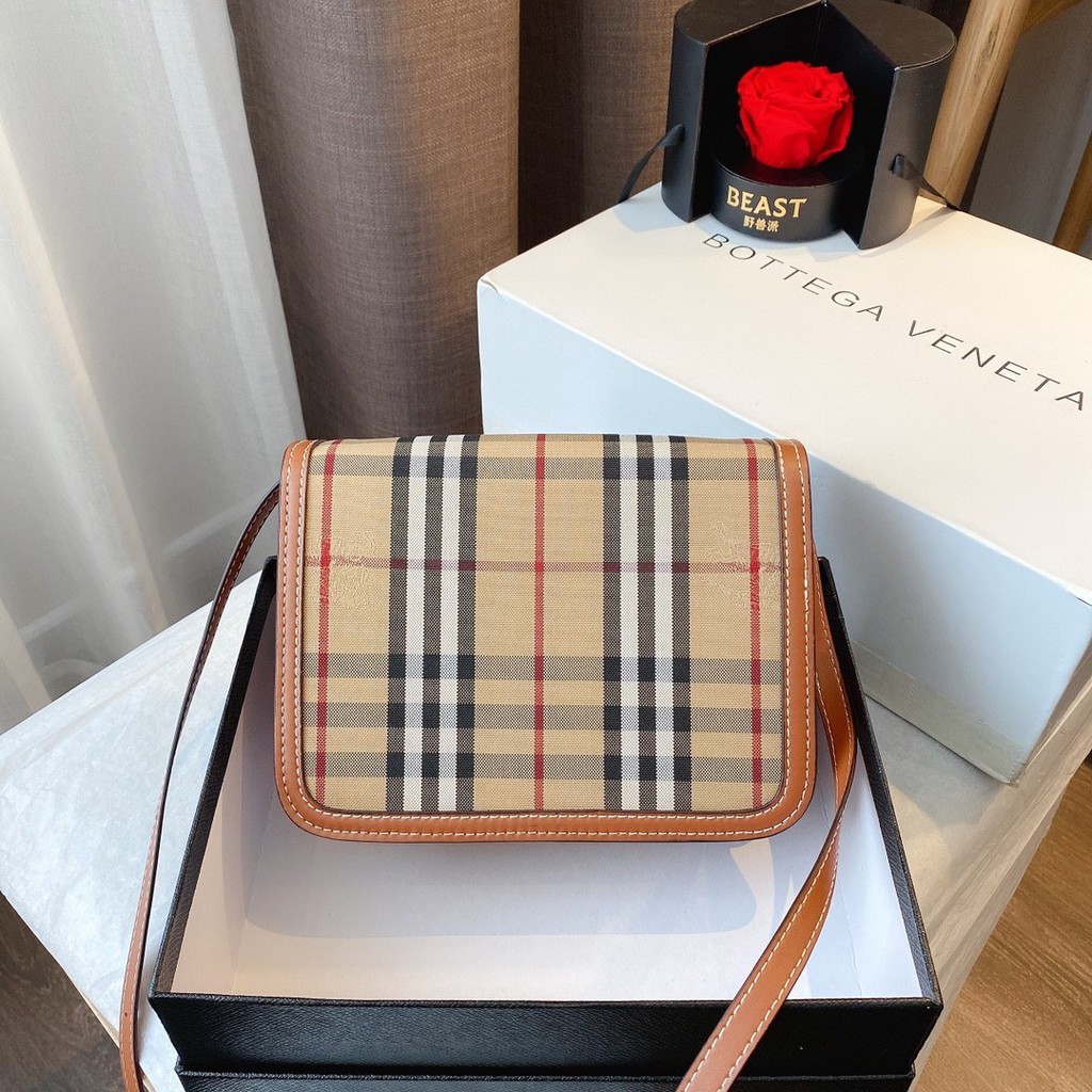 Burberry Signature TB Crossbody Sling Bag (With Box)