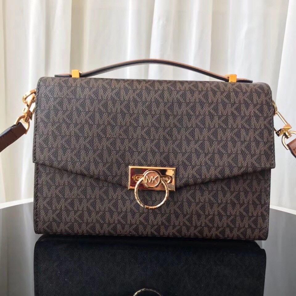 Buy Michael Kors Hendrix Signature Messenger Shoulder Bag Online