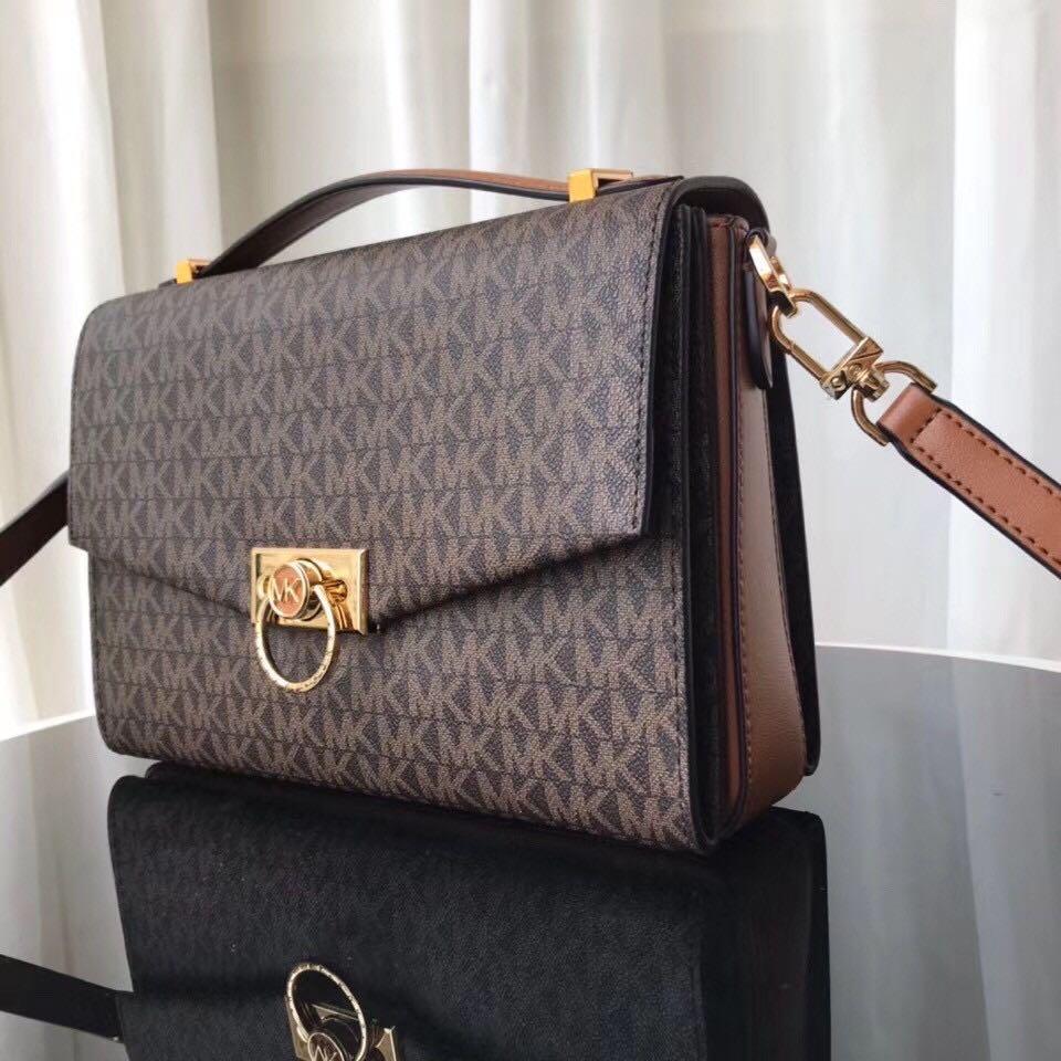 Buy Michael Kors Hendrix Signature Messenger Shoulder Bag Online