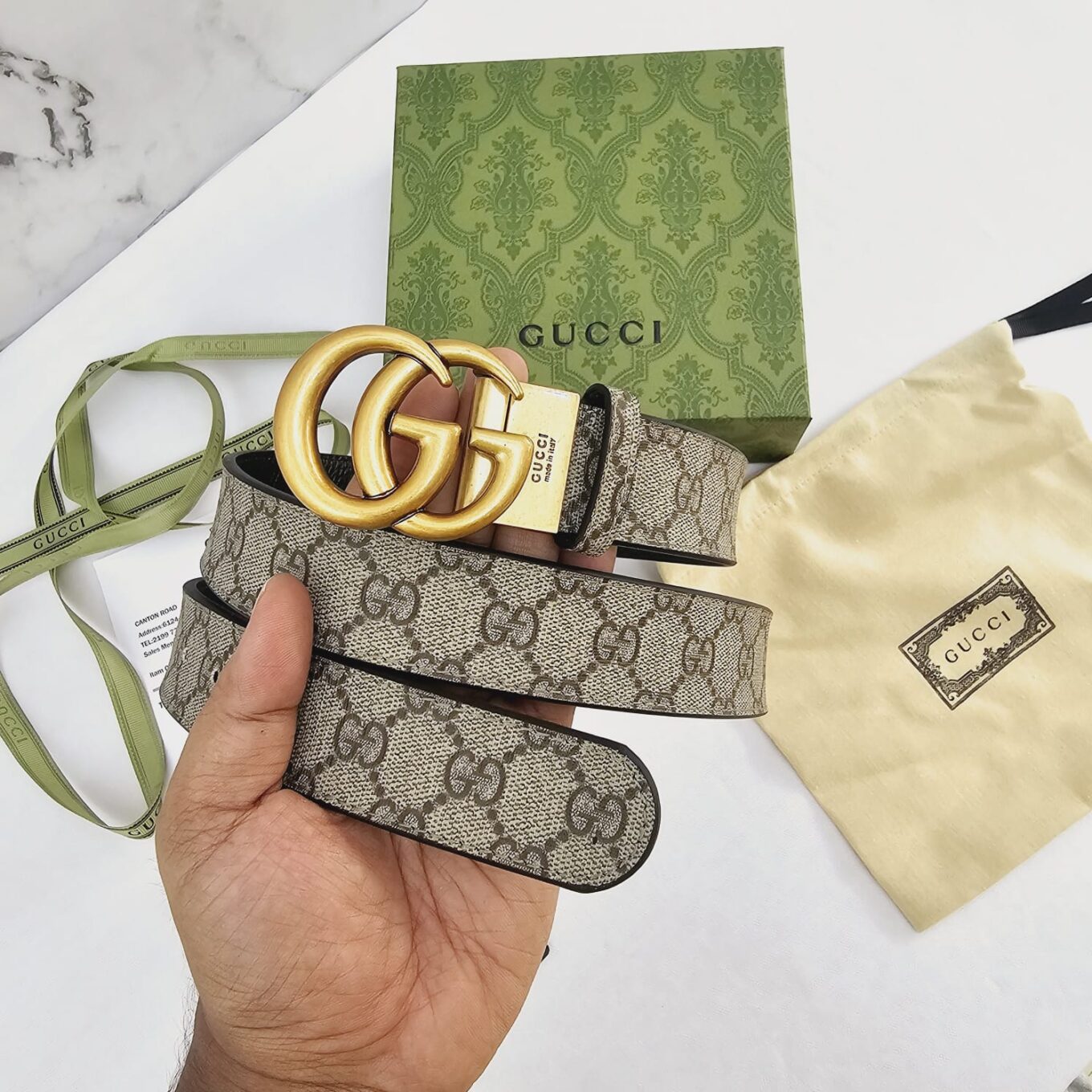 WhatsApp Image 2023-09-25 at 17.48.05 Gucci GG Black Reversible Unisex Belt