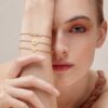 Dior Star Flower Combination Set Of 3 Bracelet