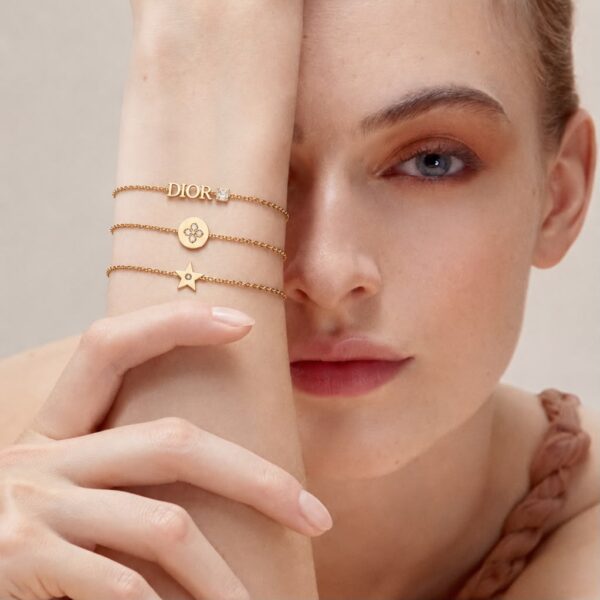 Dior Star Flower Combination Set Of 3 Bracelet