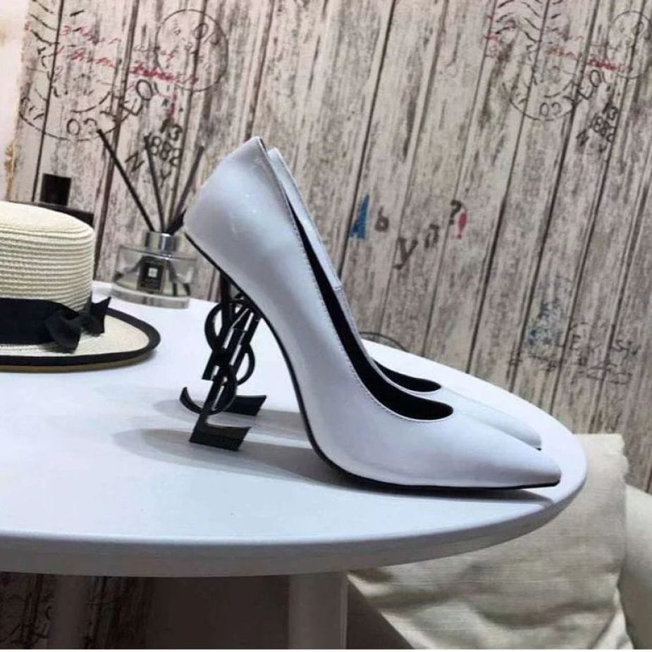 YSL Opiyum White Heel