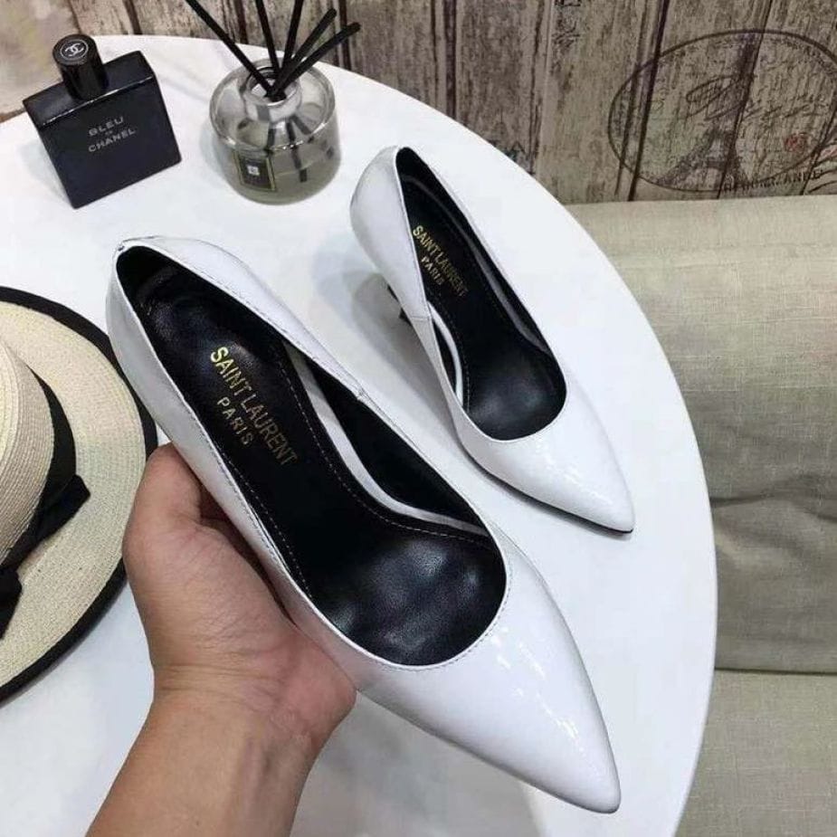 YSL Opiyum White Heel