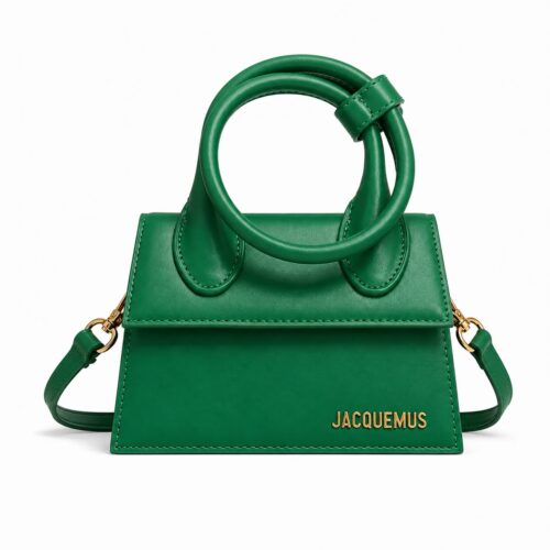 Jacquemus Chiquito Green Small Handbag (With Box)