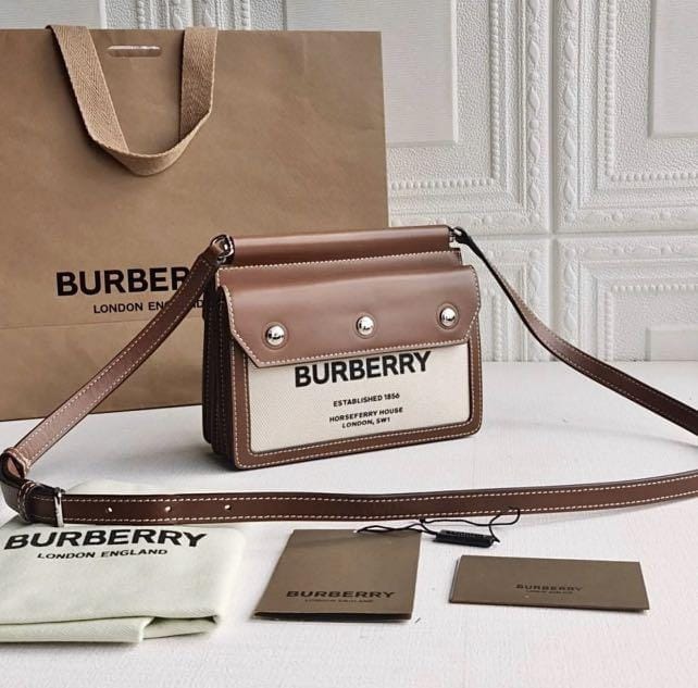 Burberry Mini Horseferry Tittle Crossbody Bag (With Box)