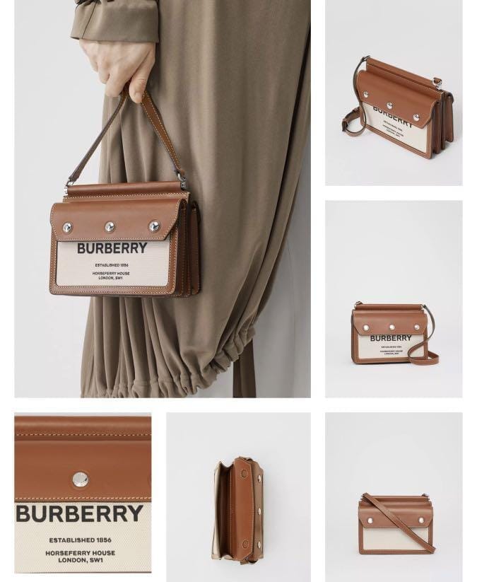 Burberry Mini Horseferry Tittle Crossbody Bag (With Box)