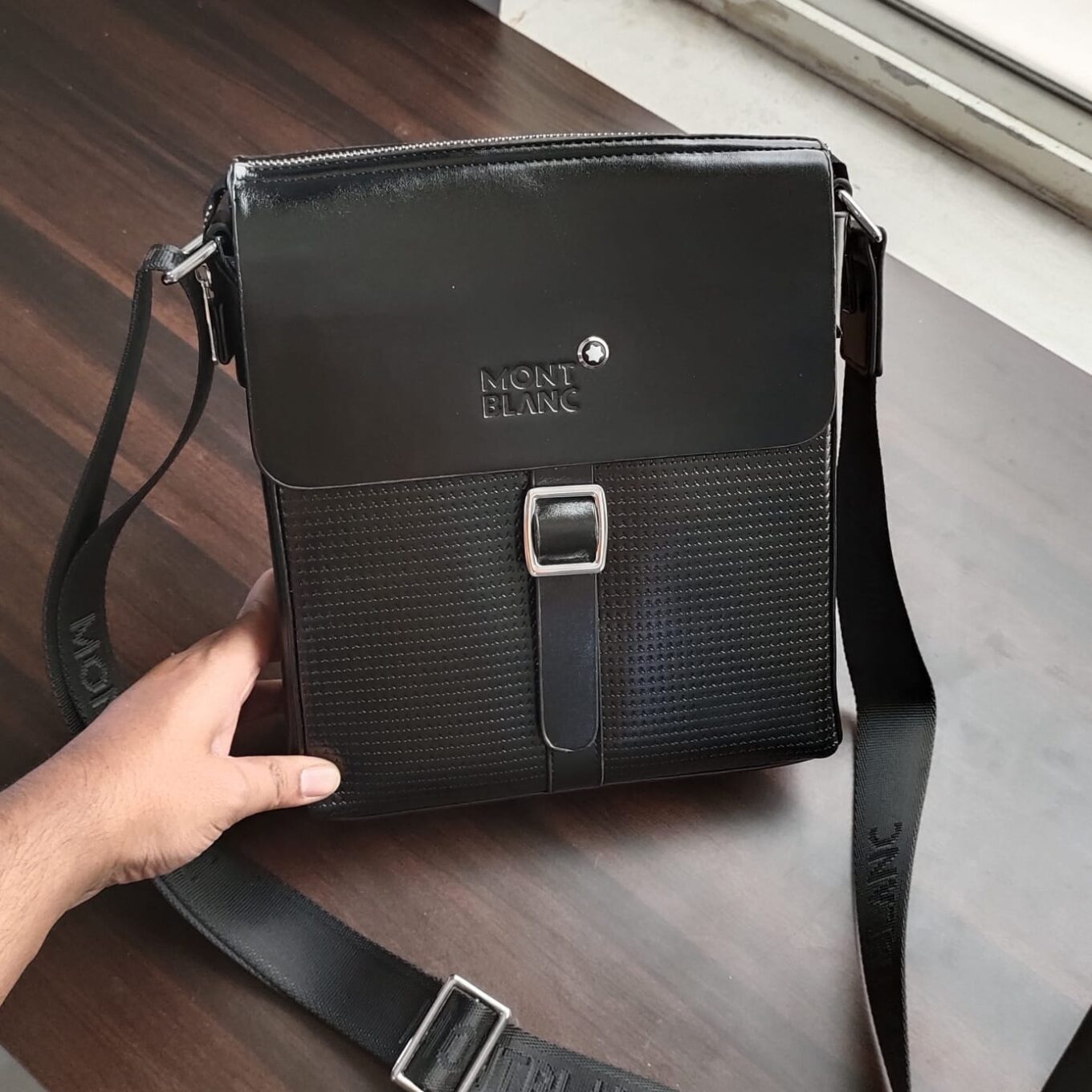 WhatsApp Image 2022-09-07 at 6.36.20 PM Montblanc Black Messenger Bag