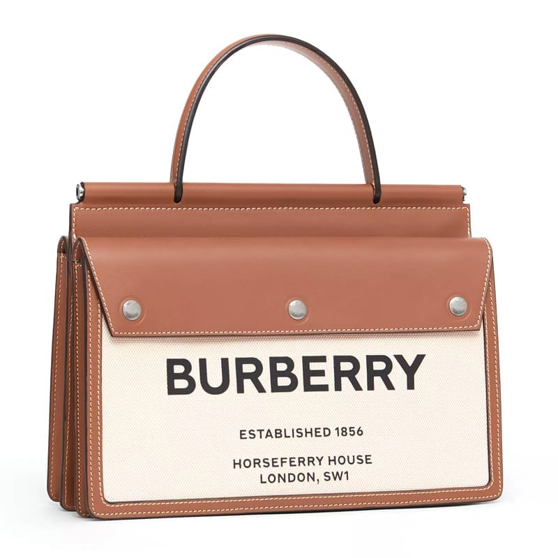 Burberry Leather Horseferry Tittle Bag (With Box)