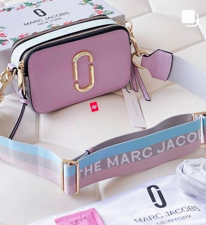 WhatsApp-Image-2022-11-22-at-19.44.45 Marc Jacobs Purplish Pink The Snapshot Camera Sling Bag (With Box)