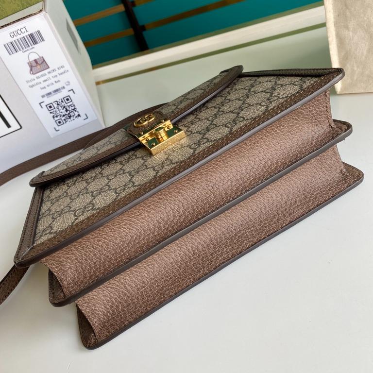 Gucci GG Ophidia Premium Quality Web Top Handle Bag (With Box)