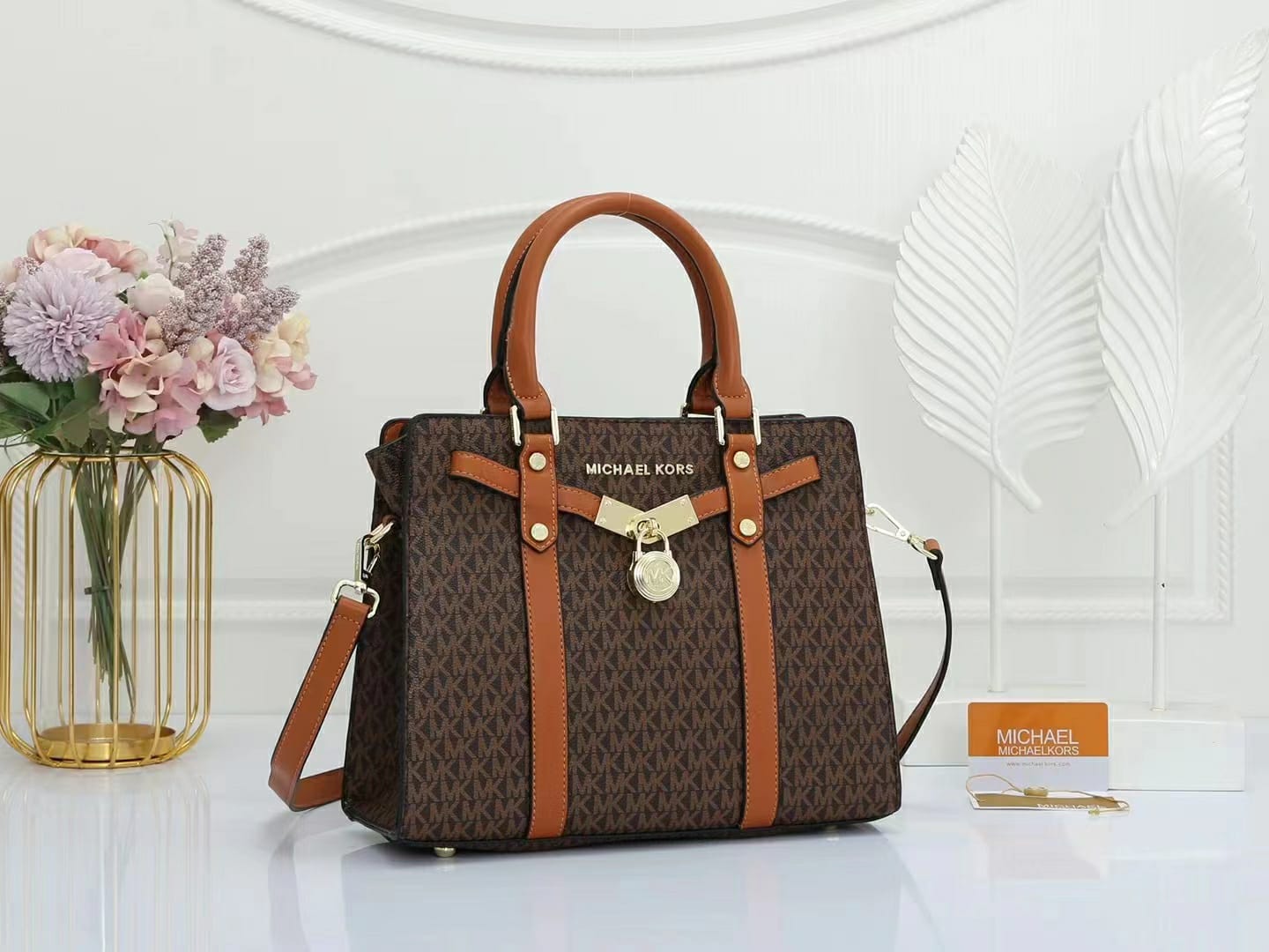 Michael Kors Nouveau Hamilton Handbag