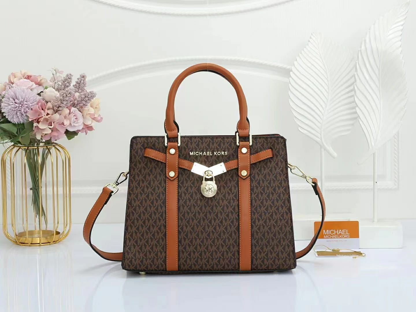 Michael Kors Nouveau Hamilton Handbag