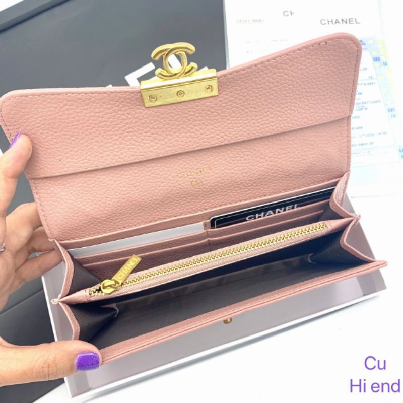 Chanel Pink Premium Wallet