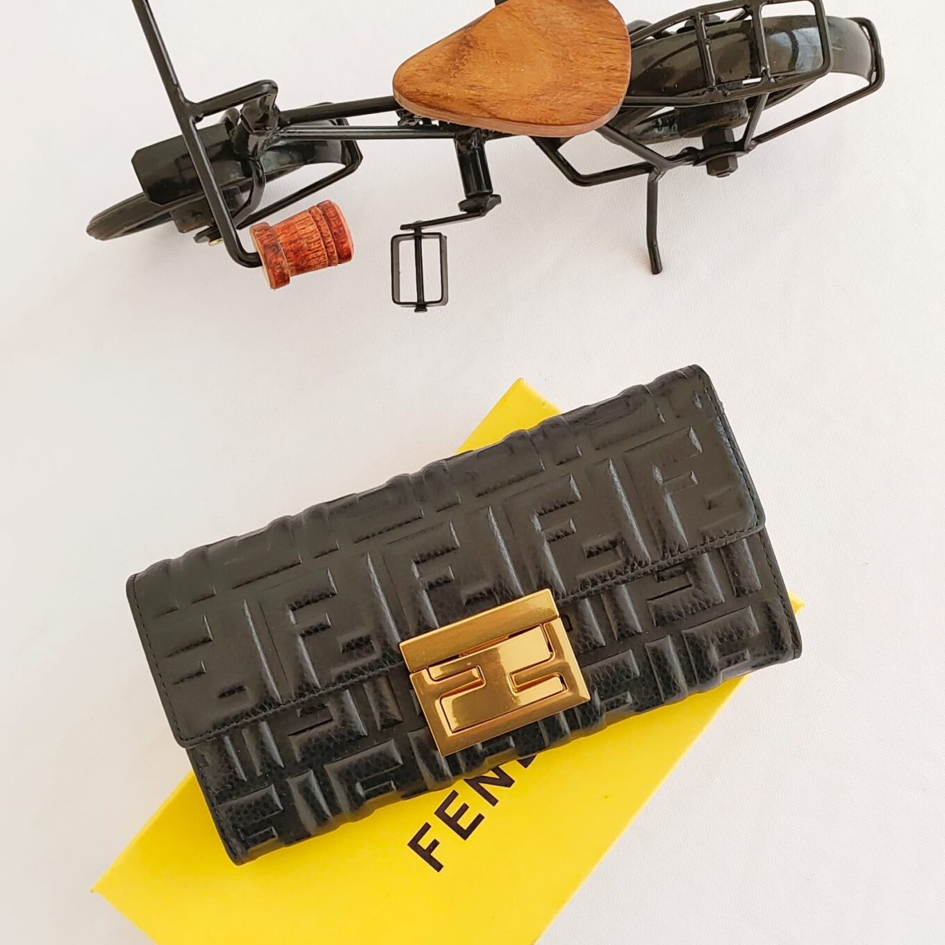 WhatsApp Image 2023-01-07 at 7.14.33 PM Fendi Nappa FF Black Premium Wallet