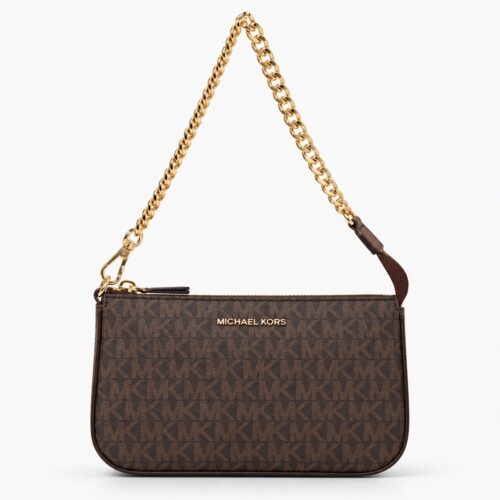 Michael Kors Coffee Jetset Shoulder Bag (With Box)