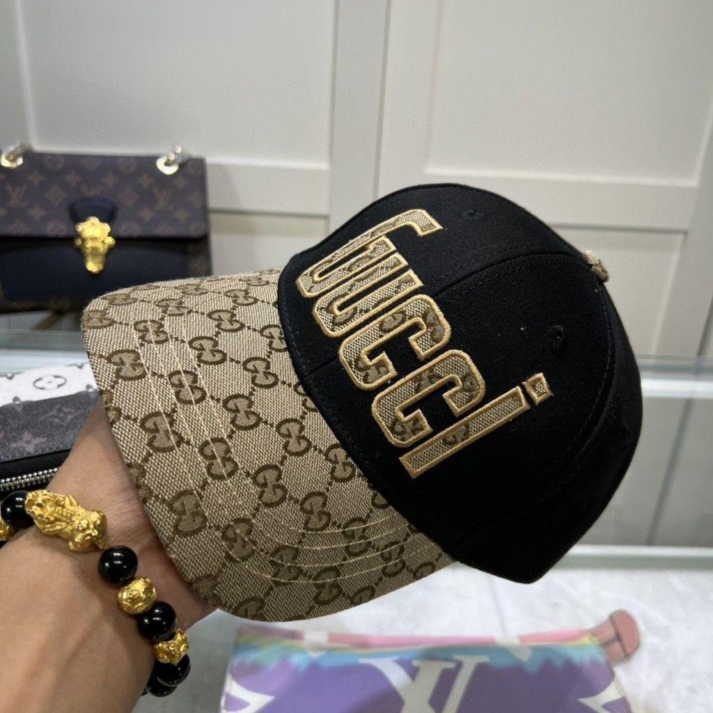Gucci Monogram Black Unisex Cap