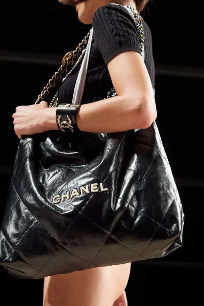 Chanel Black Medium Hobo Bag