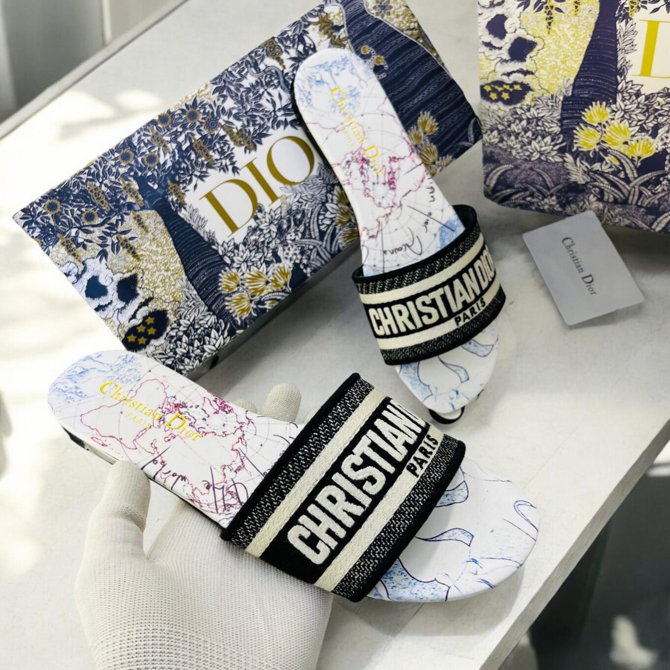 Christian Dior Earth Dway Slide