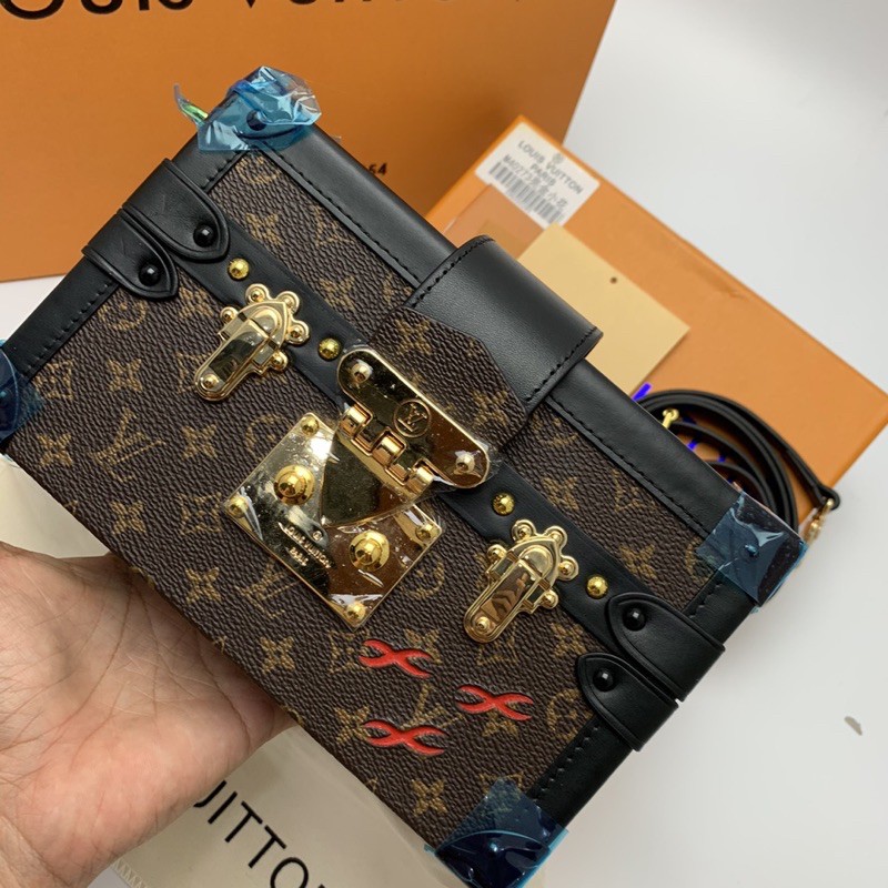 Louis Vuitton Petite Trunk Clutch Sling (With Box)