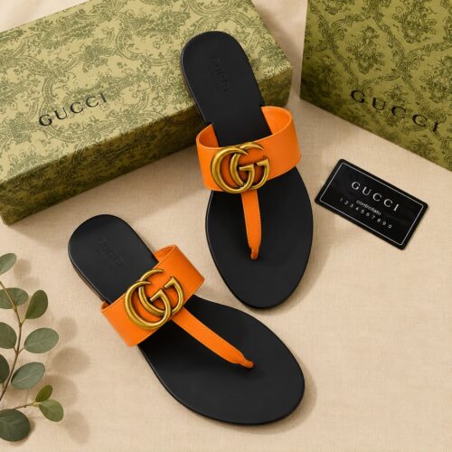 WhatsApp Image 2026-06-09 at 14.01.29 Gucci Tan GG Thong Slide