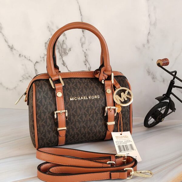 WhatsApp Image 2023-04-07 at 18.50.56 Michael Kors Coffee Small Speedy Bag(With Box)