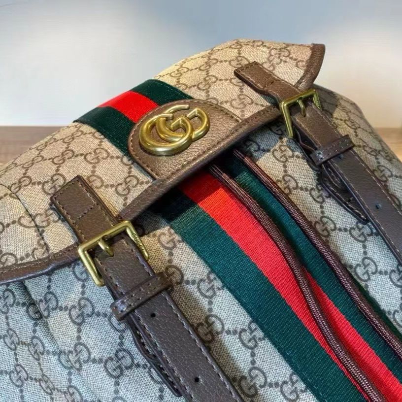 WhatsApp Image 2025-10-15 at 5.44.01 PM (2) GUCCI OPHIDIA KHAKI LARGE BACKPACK