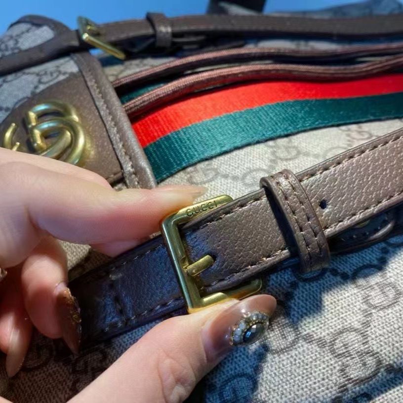 WhatsApp Image 2025-10-15 at 5.44.02 PM (2) GUCCI OPHIDIA KHAKI LARGE BACKPACK