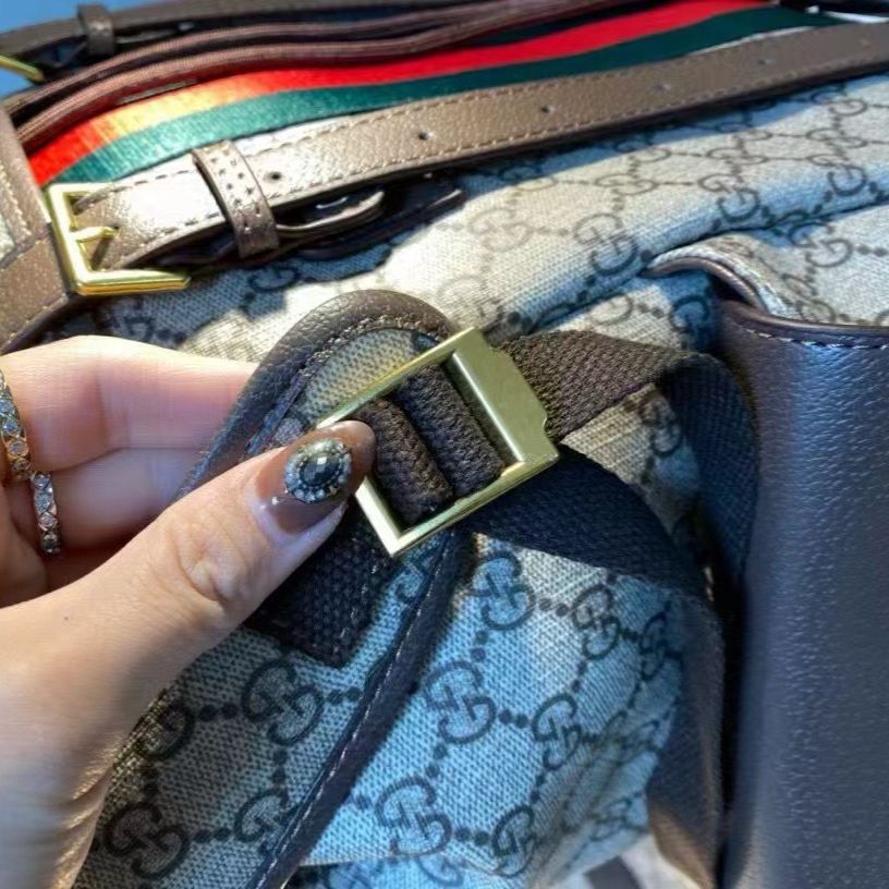 WhatsApp Image 2025-10-15 at 5.44.02 PM GUCCI OPHIDIA KHAKI LARGE BACKPACK