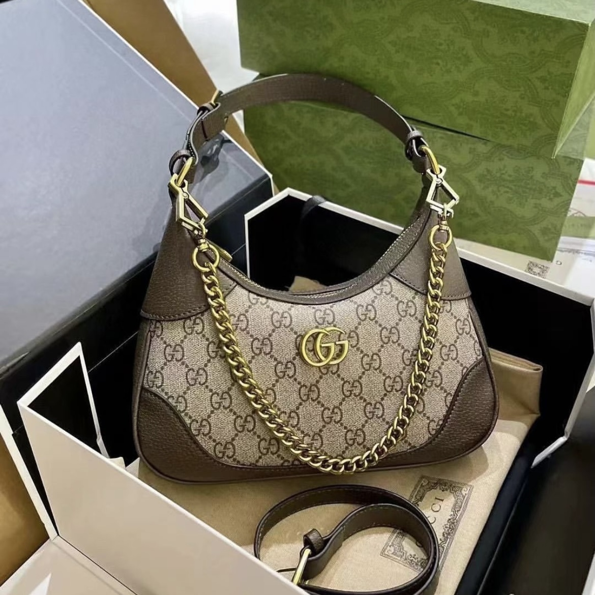 Screenshot Gucci Ophidia Aphrodite Shoulder Bag (With Box)