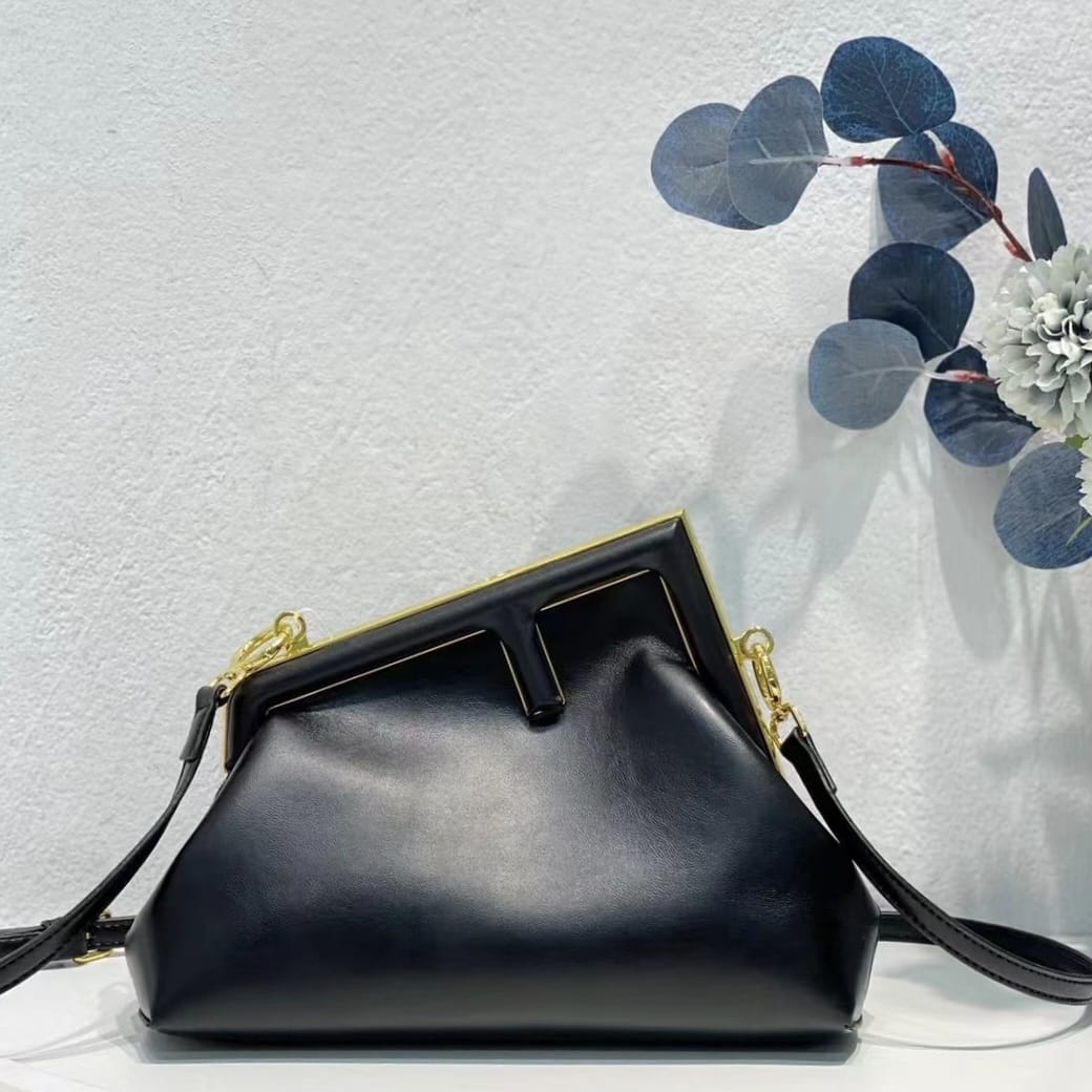 Buy FENDI FIRST BLACK CLUTCH SLING BAG (WITH BOX) Online