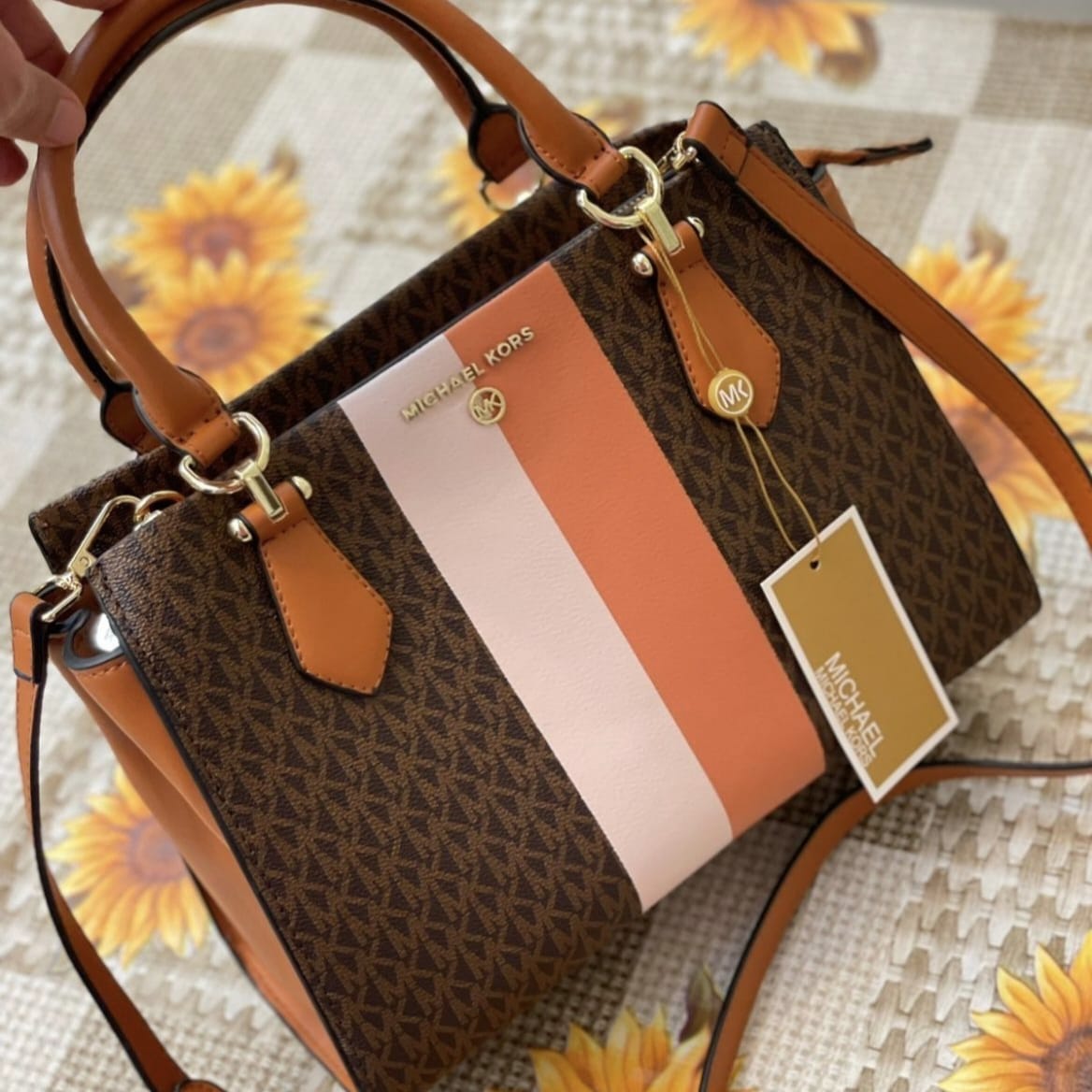 WhatsApp Image 2023-05-04 at 13.32.31 Michael Kors Marilyn Coffee brown Satchel Bag