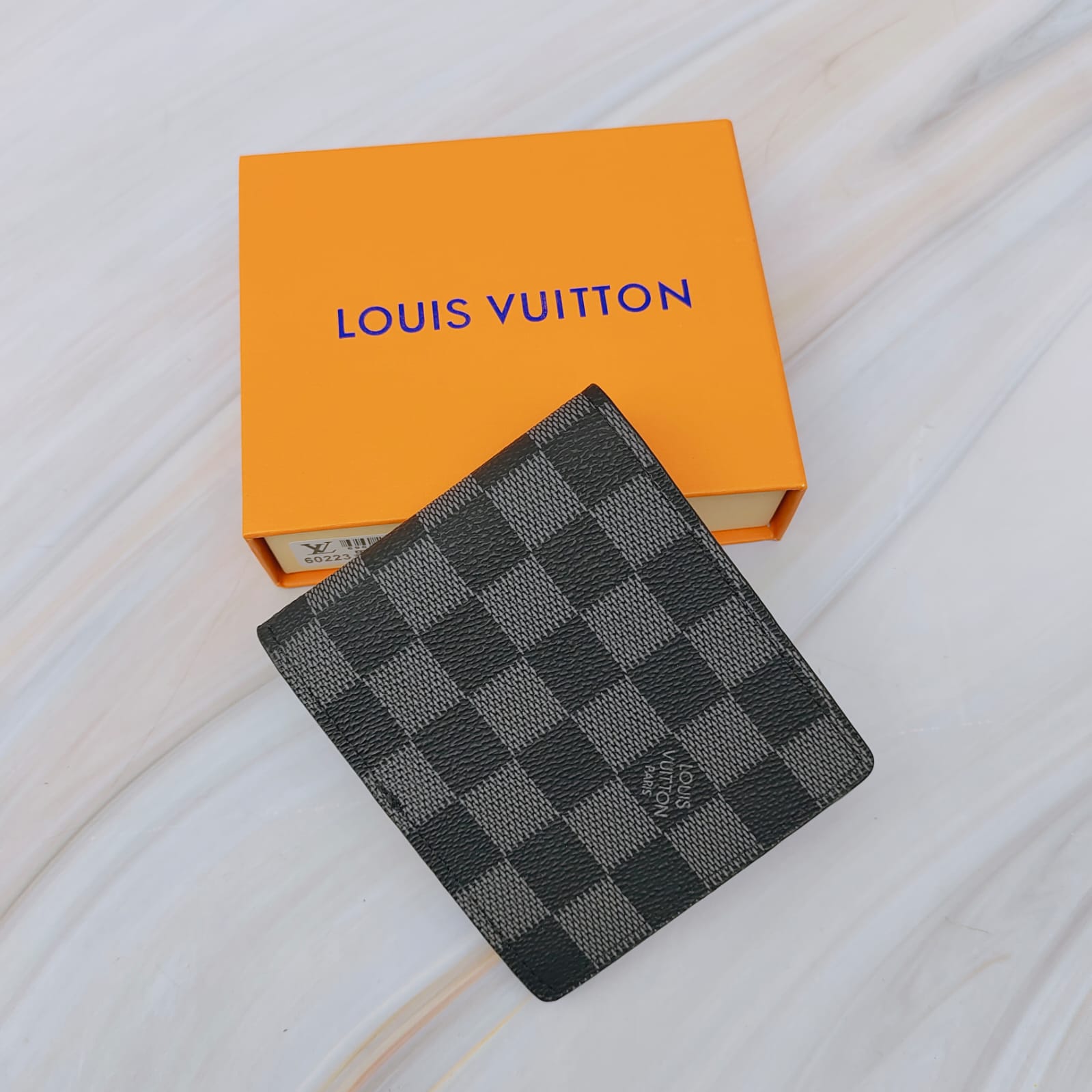 Buy Louis Vuitton Black Grid Men's Wallet - Online