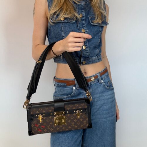 WhatsApp Image 2026-03-17 at 5.50.25 PM Louis Vuitton Petite Malle Trunk Sling Bag Premium Quality (With Box)