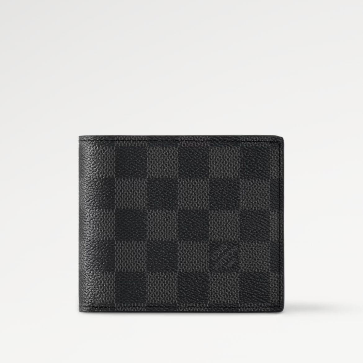 Louis Vuitton Black Grid Men's Wallet