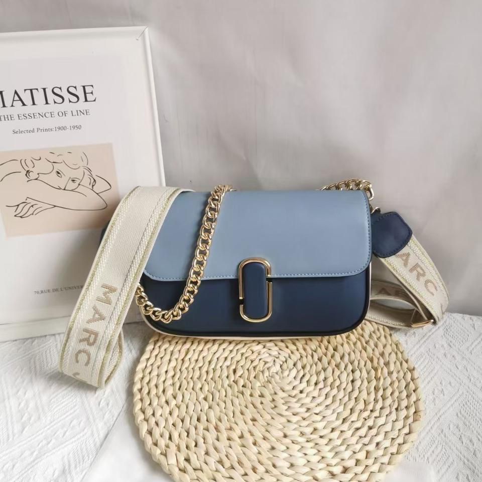 Marc Jacobs The J Marc Blue Mini Shoulder Bag (With Box)