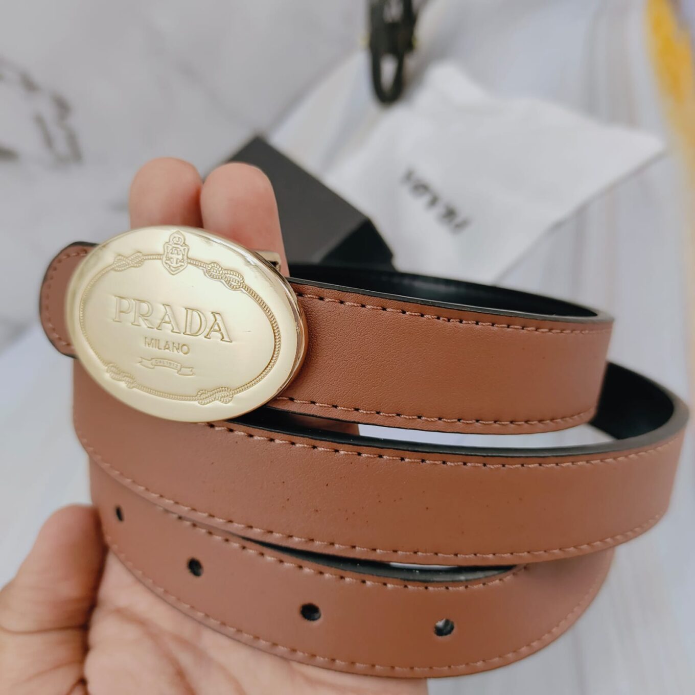S/S 2005 Iconic Prada Parrot Belt main image 1