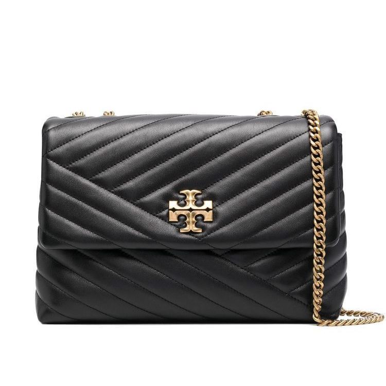 TORY KIRA CHEVRON BLACK SLING BAG (WITH BOX)