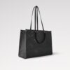 Louis Vuitton On The Go GM Black Embossed Premium Hand Bag (With Double Box)