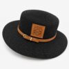 Loewe Unisex Black Beach Hat