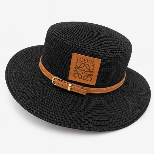 Loewe Unisex Black Beach Hat